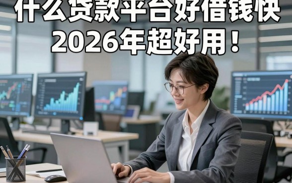 什么贷款平台好借钱快2026年超好用！介绍这5个网贷借款无视查秒放款的app