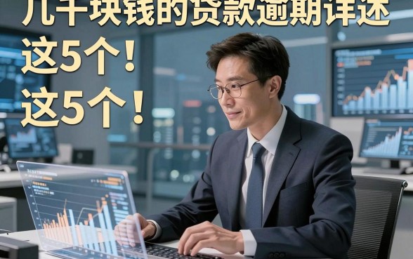 几千块钱的贷款逾期详述​这5个！本篇为您细致挑选！