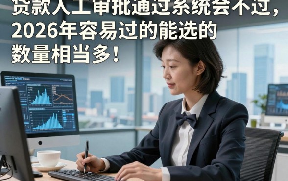 贷款人工审批通过系统会不过2026年容易过的能选的数量相当多！，本文为您深度精选这五个借钱口子！
