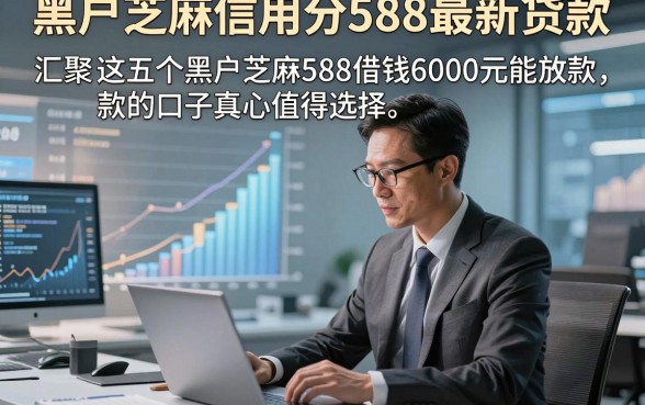 黑户芝麻信用分588最新贷款，汇聚​这五个黑户芝麻588借钱6000元能放款的口子真心值得选择