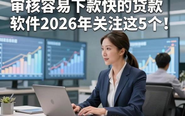 审核容易下款快的贷款软件2026年关注这5个！本文为您深度研讨！