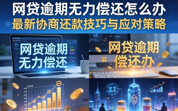 网贷逾期无力偿还怎么办 最新协商还款技巧与应对策略