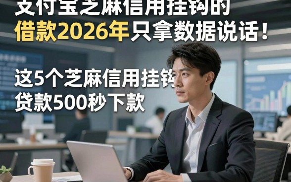 支付宝芝麻信用挂钩的借款2026年只拿数据说话！本篇揭秘这5个芝麻信用挂钩的贷款500秒下款app
