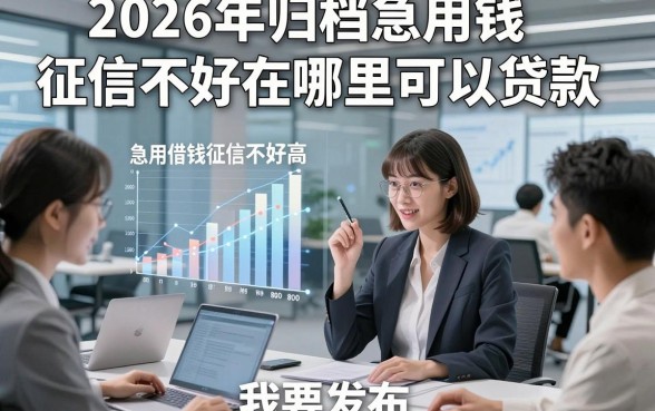 2026年归档急用钱征信不好在哪里可以贷款，这5个急用借钱征信不好对要求不高8000的平台细节很到位
