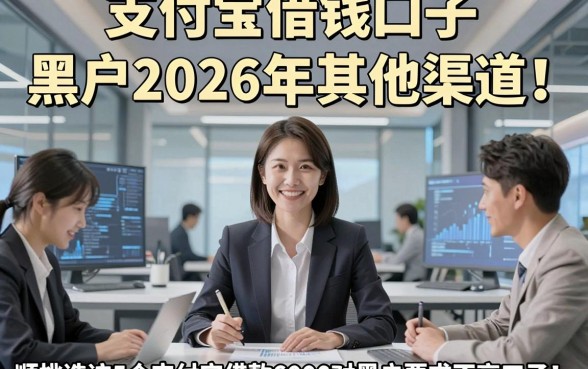 支付宝借钱口子 黑户2026年其他渠道！顺便挑选这5个支付宝借款6000对黑户要求不高口子