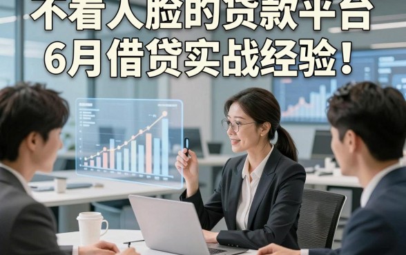不看人脸的贷款平台6月借贷实战经验！为您叙述这五个借款对脸要求不高app