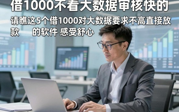借1000不看大数据审核快的，请瞧这5个借1000对大数据要求不高直接放款的软件感受舒心