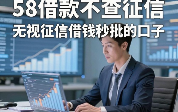 58借款不查征信，同时推荐五个无视征信借钱秒批的口子