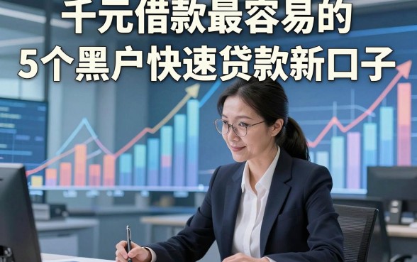 千元借款最容易的，专业解析5个黑户快速贷款新口子