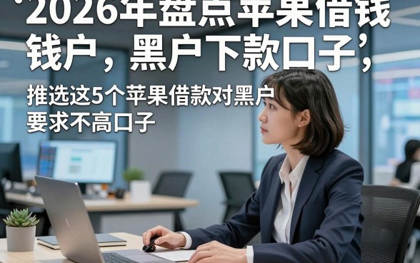 2026年盘点苹果借钱黑户下款口子，推选这5个苹果借款对黑户要求不高口子