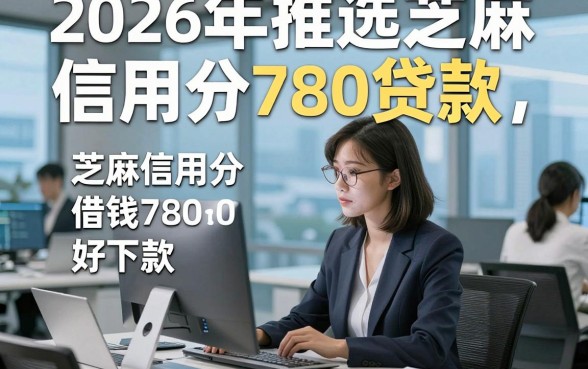2026年推选芝麻信用分780贷款，这五个芝麻信用分780借钱好下款app用过之后觉得可