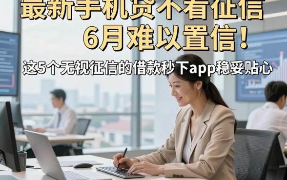 最新手机贷不看征信6月难以置信！这5个无视征信的借款秒下app稳妥贴心