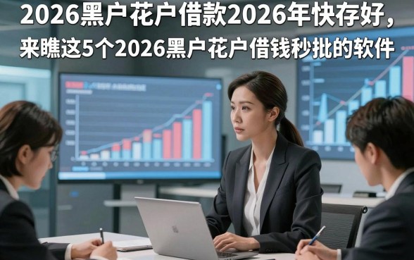 2026黑户花户借款2026年快存好，来瞧这5个2026黑户花户借钱秒批的软件