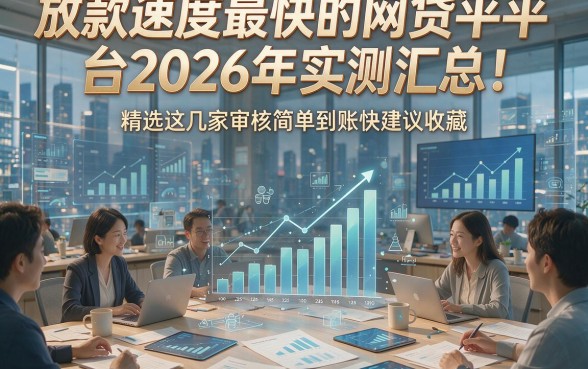 放款速度最快的网贷平台2026年实测汇总！精选这几家审核简单到账快建议收藏